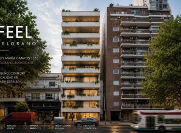 Departamento · 46m² · 2 Ambientes · 2 Ambientes con Increíble Terraza Propia Cerca de Todo, Parrilla y Pileta | Feel Belgrano