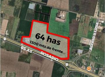 Campo 640000ha Venta · Venta Campo Industrial, Zárate