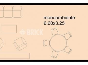Departamento · 27m² · 1 Ambiente · Donato Alvarez Al 200 - Frente 15 Años Gran Balcon Vista Abierta Todo Sol Apto Profesional