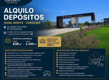 Depósito , Córdoba · Alquilo Deposito Zona Norte