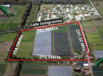 Campo · 52718m² · Campo 5,27has - Terreno - Escobar - Calle Inmigrantes