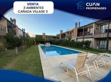 Departamento · 67m² · 3 Ambientes · 1 Cochera · Departamento Cañada Village III en Venta Cuan Propiedades