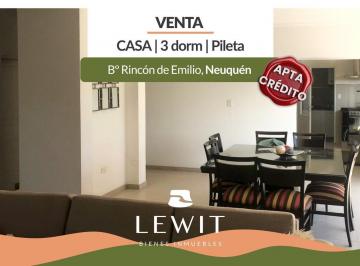 Casa · 235m² · 5 Ambientes · 2 Cocheras · Venta Casa | 3 Dorm. | Apta Crédito | Parrilla | Horno | Pileta