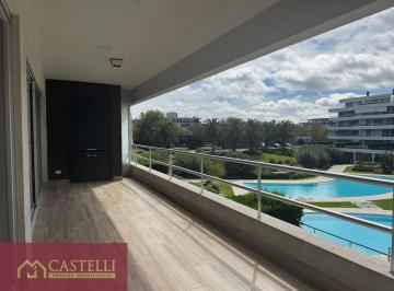 Departamento · 90m² · 2 Ambientes · 1 Cochera · Departamento - Pilar Alquiler Bouquet 2 Ambientes Vista Pileta