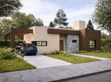 Casa · 85m² · 3 Ambientes · 1 Cochera · Casa en Venta a Estrenar en Villa Santa Cruz del Lago, Barrio Valle del Sol.
