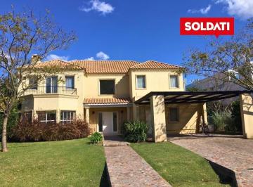 Casa · 265m² · 5 Ambientes · 2 Cocheras · Casa en Ayres de Pilar, en Venta y Alquiler, en Exclusiva. 4 Cuartos, Escritorio y Piscina