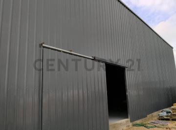 Bodega-Galpón · 12m² · 1 Ambiente · 1 Cochera · Alquiler: Galpón Nuevo de 18.60 X 12 m con Alero de 75 m² y Baño