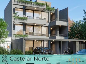 Departamento · 55m² · 3 Ambientes · 1 Cochera · Departamentos en Venta en Castelar Norte - 1 Unidad por Planta
