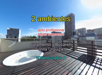 Departamento de 2 ambientes, Villa Urquiza · Departamento 2 Ambientes Villa Urquiza