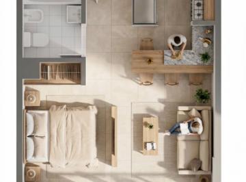 Departamento de 1 ambiente, Villa Crespo · Semipiso Monoambiente con Amplio Balcon con Financiación Propia