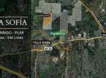 Terreno · 508m² · Mlm. Venta Lote Interno en Barrio Santa Sofía, Pilar del Este