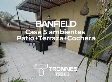 Casa de 5 ambientes, Lomas de Zamora · Venta Casa en PH Impecable 5 Ambientes en 2 Plantas en Banfield - Garaje, Patio y Terraza