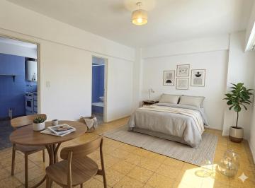 Departamento · 28m² · 1 Ambiente · Venta Monoambiente Apto Credito Muy Luminoso en Villa Crespo