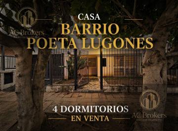 Casa · 180m² · 6 Ambientes · 1 Cochera · Casa en Poeta Lugones