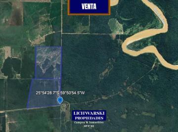 Campo 176ha Venta · Venta Campo de 176 Hectáreas a Desarrollar | Us$800/ha | Pampa del Indio, Chaco.