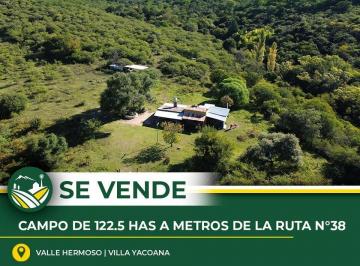 Campo · 1225000m² · Campo en Las Sierras!