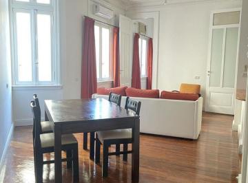 Departamento de 2 ambientes, Centro / Microcentro · En Edificio Histórico Impecable, 2 Ambientes Semiamoblado Muy Luminoso