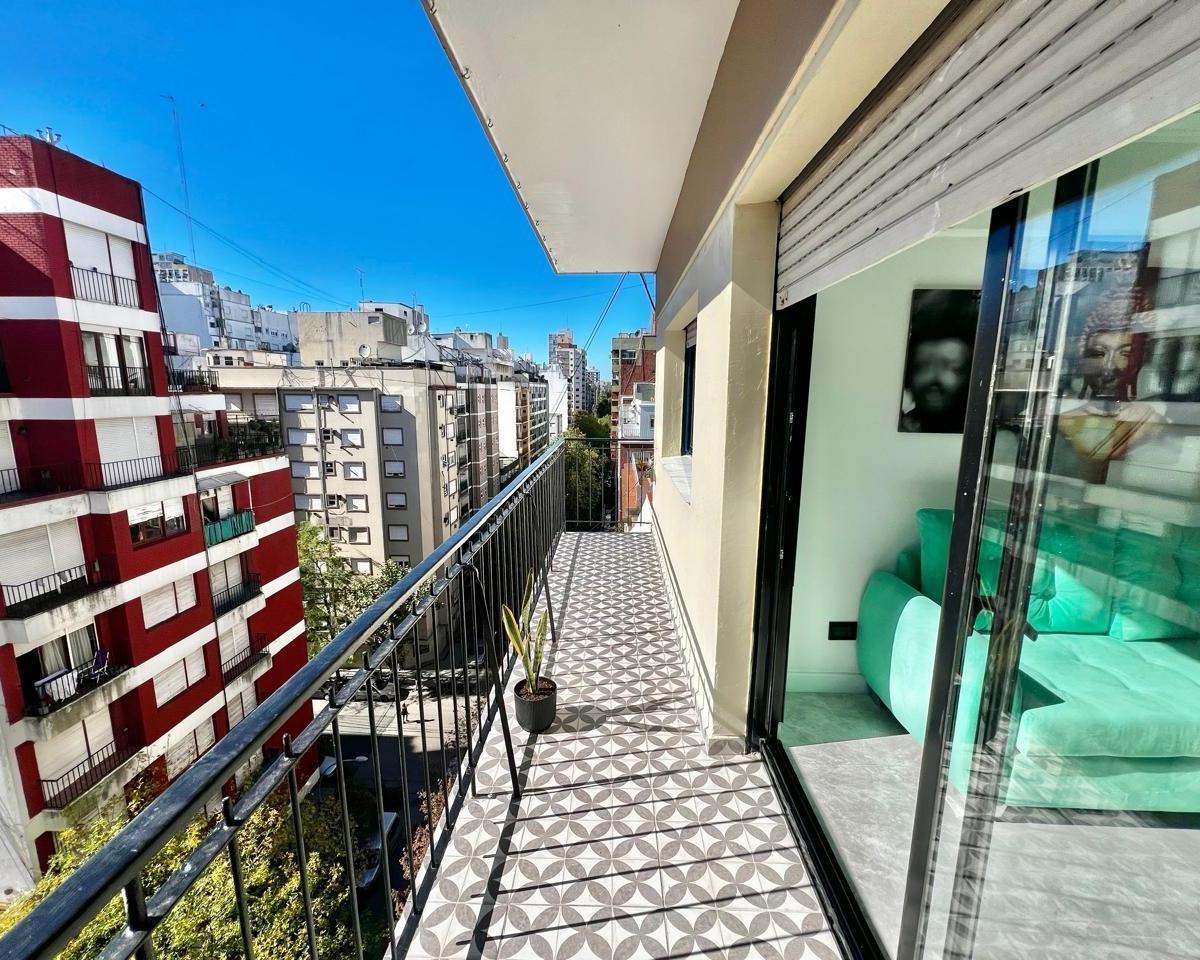 3 ambientes externo con balcon corrido recilado