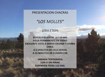 Terreno · 103080m² · Chacras a 5 Minutos de Villa Berna