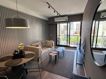Departamento · 52m² · 2 Ambientes · 1 Cochera · Venta 2 Amb Full Amoblado y con Cochera | Amenities de Lujo y Seguridad 24hs