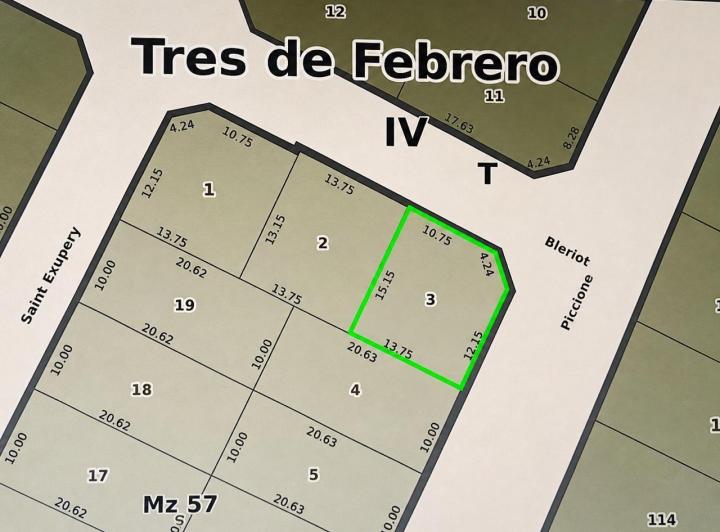 Terreno · 10m² · 1 Ambiente