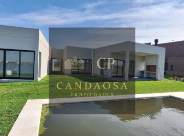 Casa · 185m² · 4 Ambientes · 3 Cocheras · Nev. Casa Al Lago con Salida Directa y Vista Abierta - Pilar