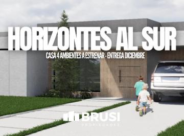 Casa · 147m² · 4 Ambientes · Casa en Venta a Estrenar en Horizontes Al Sur - 4 Ambientes