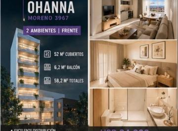 Departamento · 52m² · 2 Ambientes · Departamento 2 Amb. en Pozo Financiado