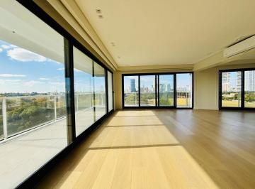 Living/Comedor · Piso Entero con Al Río y Al Polo