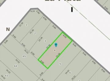 Terreno · 204m² · Terreno Lote en Venta en La Plata, G. B. a. Zona Sur