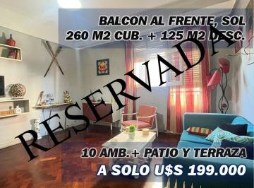 Casa · 260m² · 8 Ambientes · *reservada * Casa + 4 Phs, 385 m² Tot. Loria y San Juan.