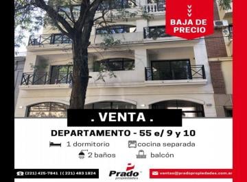 Departamento de 2 ambientes, La Plata · Departamento de 50 m² con 1 Dormitorio en Venta, La Plata