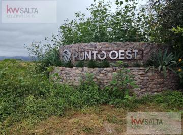 Terreno · 2000m² · Terrenos en Venta en Barrio Punto Oeste, Salta Capital, Argentina