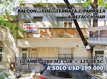 Casa · 260m² · 8 Ambientes · Casa 260 m² Cub. Lote Propio, Sánchez de Loria y San Juan