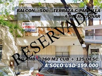 Casa · 260m² · 8 Ambientes · * Reservada* Casa 260 m² Cub. Lote Propio, Loria y San Juan.