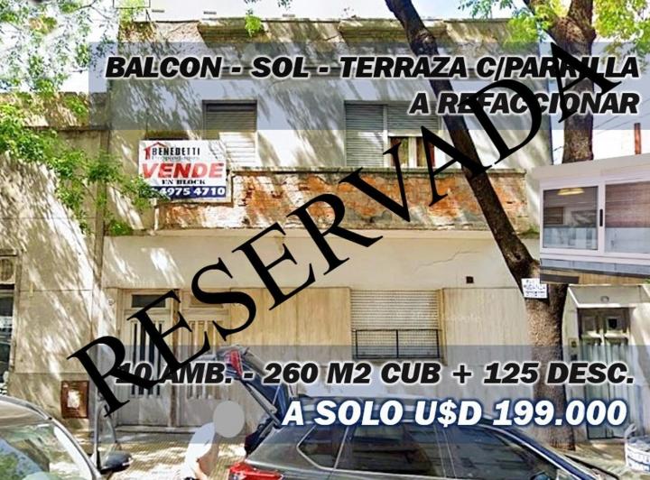 Casa en venta en Boedo · 8 ambientes