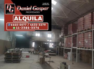Bodega-Galpón , La Matanza · Alquiler – Galpón Industrial – Superficie Total 434 m²