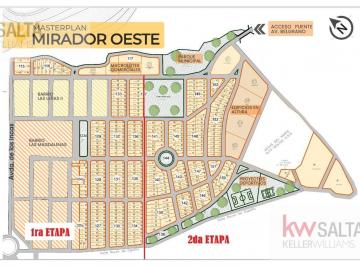 Terreno · 420m² · Lote Esquina - Mirador Oeste - Grand Bourg