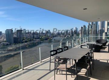 Departamento de 4 ambientes, Puerto Madero · 4amb. + Dep. en Sls Puerto Madero - Amoblado - 2 Cocheras - Full Amenities