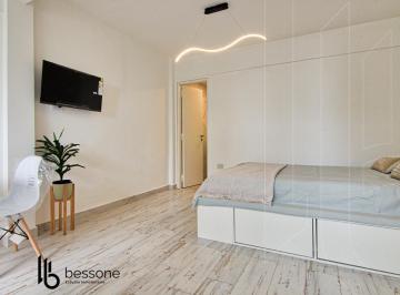 Departamento · 25m² · 1 Ambiente · Departamento un Ambiente Reciclado Amoblado Luminoso Plaza Mitre