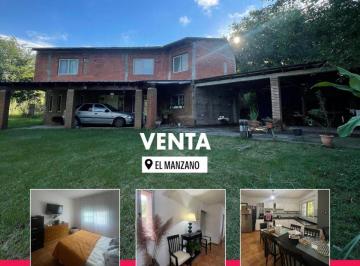 Casa de 6 ambientes, El Manzano · Casa Proyecto de 2 Plantas, con 4 Dorm., 1007 m² de Terreno, en El Manzano