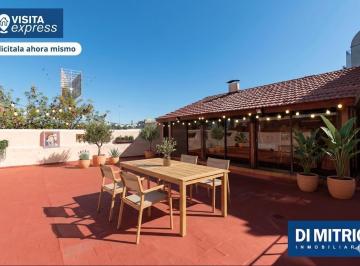Terraza con amoblamiento virtual · Barracas PH 5 Amb con Terraza 125 m² Apto Credito