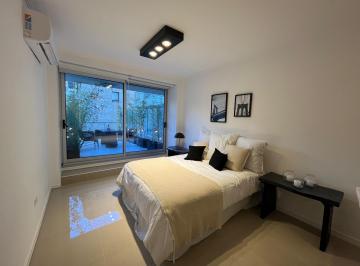 Departamento · 56m² · 1 Ambiente · Venta Monoambiente Premium Deco Recoleta Amoblado con B Terraza