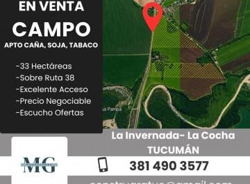 Terreno , La Cocha · Campo en Venta – La Cocha, Tucumán
