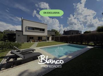 Casa · 180m² · 5 Ambientes · 2 Cocheras · Casa en Venta en Haras Santa Maria, Los Eucaliptos, Escobar, G. B. a. Zona Norte