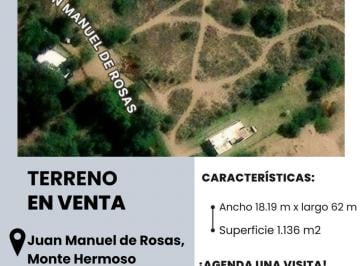 Terreno , Monte Hermoso · Lote en Venta Monte Hermoso – Barrio Dufaur
