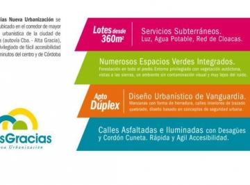Terreno · 360m² · Agilis Inmobiliaria Vende Terreno en Tres Gracias