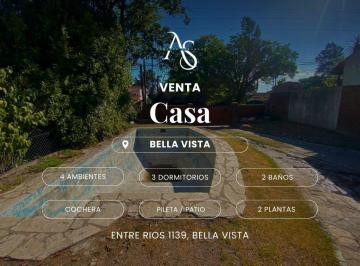 Casa · 120m² · 4 Ambientes · 3 Cocheras · Casa en Bella Vista