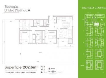 Departamento · 85m² · 2 Dormitorios · Departamento - General Pacheco
