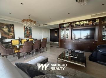 LIVING COMEDOR · Alquiler de Departamento 4 Ambientes en Puerto Madero